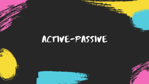 active passive